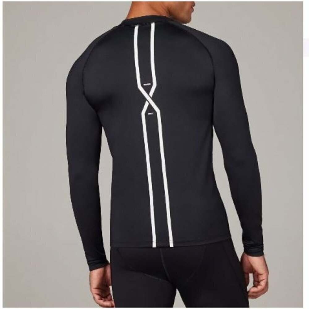 Savage X Fenty Breakout Base Layer Long-Sleeve Top Men Size Large New Sport